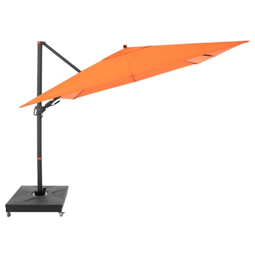 doppler Pendelschirm myZONE 280 x 280, Aluminium Anthrazit / 100 % Polyester 180 g/m²