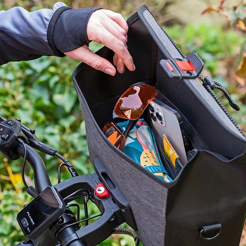 Rixen & Kaul Baggy Waterproof Lenkertasche grau