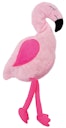 Aumüller Katzenspielkissen befüllbarer Flamingo rosa Katzenspielzeug