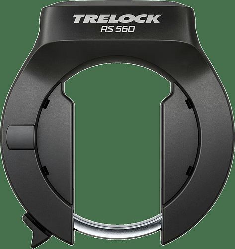 Trelock Rahmenschloss-Set RS 560 schwarz,rot abziehbarer Schlüssel
