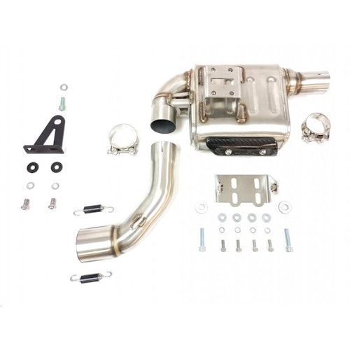 IXIL RC3B Slip-On Endtopf Edelstahl Schwarz