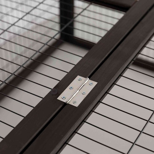 Trixie Natura Freilaufg.,150×53×150cm,schw./br.