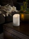Vorschaubild Konstsmide Weihnachtsbeleuchtung  LED Echtwachskerze weiß 3D Flamme Ø10cm