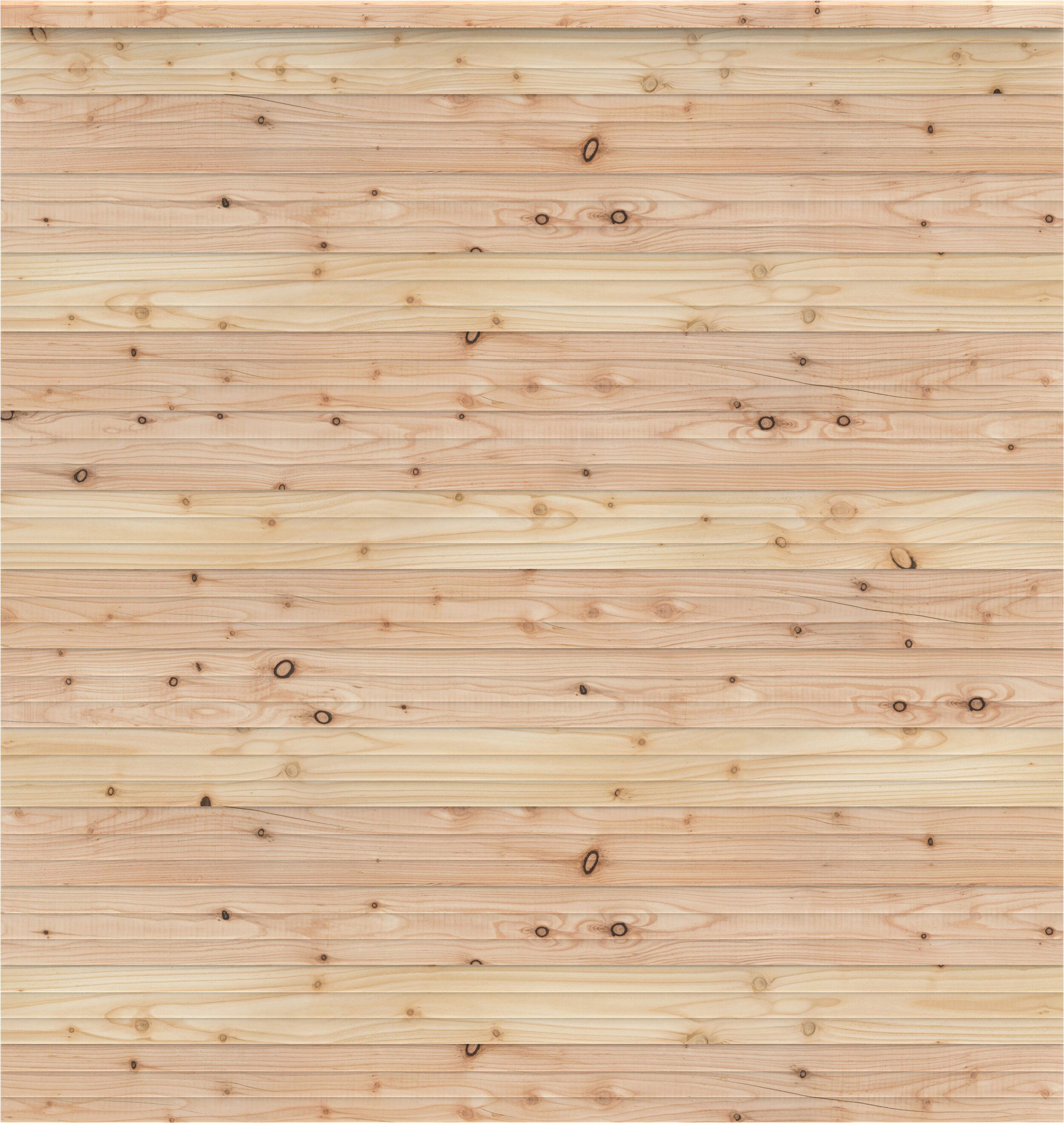 OSMO Sichtblende Juel A Lärche naturbelassen - geschlossen 175x185 cm