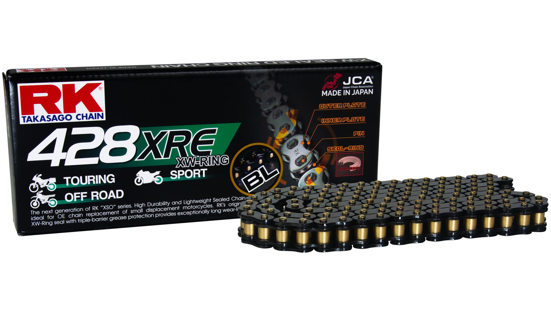 RK BL428XRE Kette 136 N