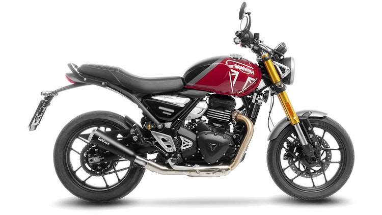 LEOVINCE Slip-On Schalldämpfer "SBK GP One" 15132 für Triumph Scrambler und Speed