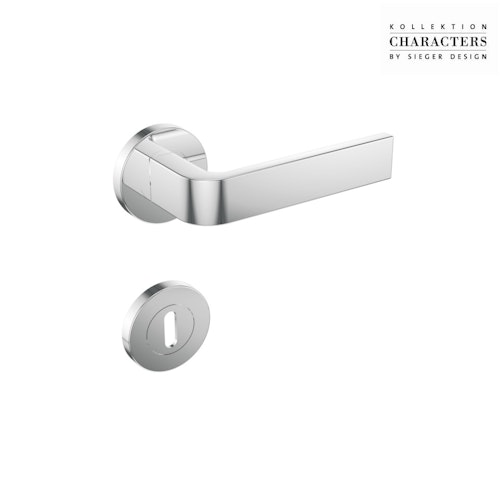 Griffwerk Türgriff GRAPH K4 SIEGER DESIGN-Edelstahl poliert