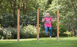 EXIT Linea Robust 110 Doppel-Holz-Reckstange