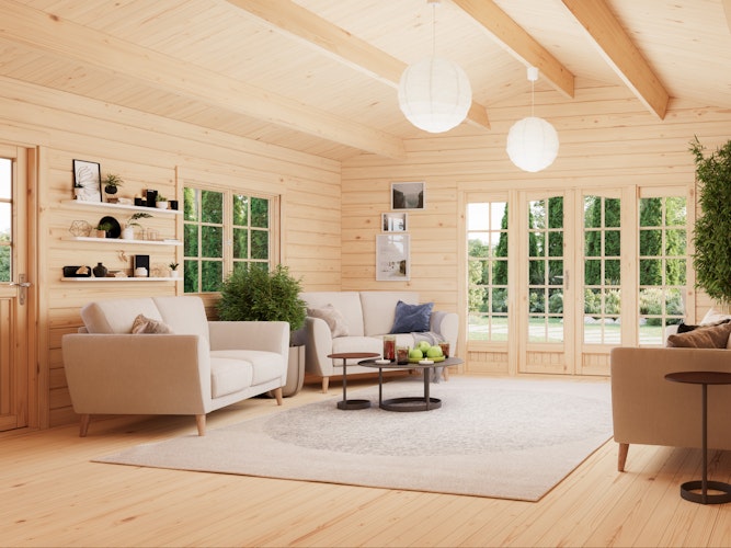 Palmako Gartenhaus Irene 27,7 m² - 70 mm