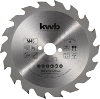 kwb Hk-Sägebl. HM Ø 160 x 20  Z18 584555