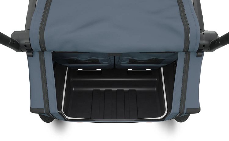Thule Kinderanhänger Chariot Cab Double dunkel schiefer