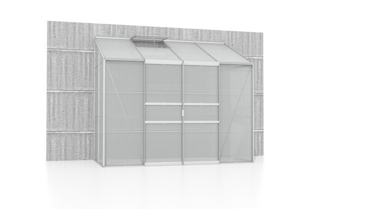 Vitavia Gewächshaus Styx/Ida 3300 inkl. 1 Dachfenster - 3,3 m²
