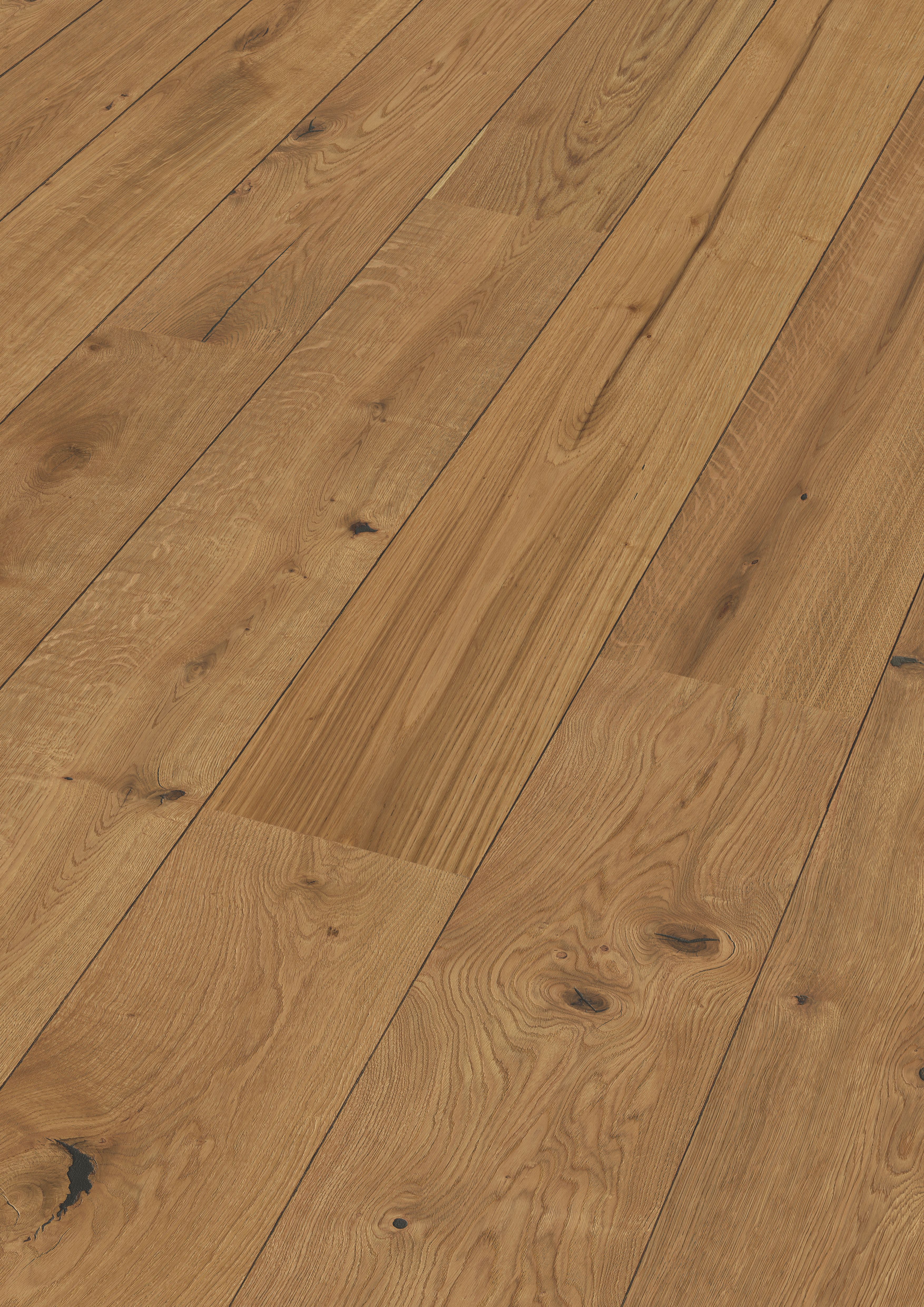 HANDMUSTER MEISTER Lindura-Holzboden HD 400 | naturgeölt Eiche authentic gebürstet 8904 5G Dry®