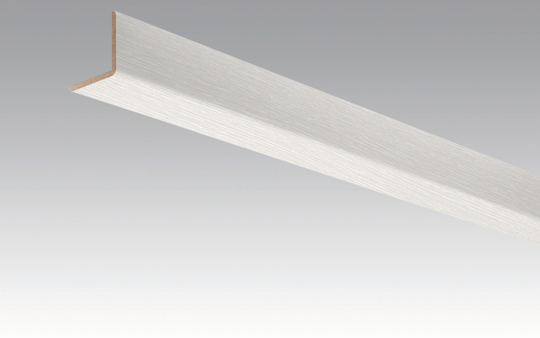MEISTER Winkelleiste 33/33 mm  Fineline weiß 4029 - 2380 mm