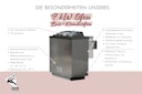Vorschaubild Karibu 9 kW Bio-Kombiofen Saunaofen anthrazit für externe Steuerung