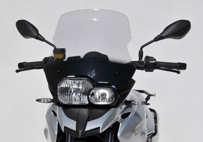 ERMAX Windschutzscheibe Acrylic durchsichtig Grau getönt für BMW F 700 GS