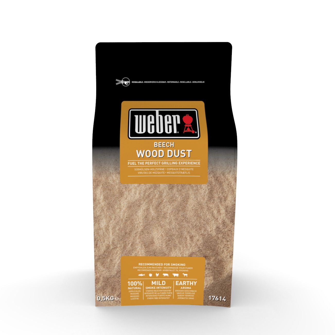 Weber Räuchermehl Buche für Kalträucherschnecke - 500 g