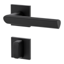 Vorschaubild Griffwerk VAYA 137 TRI fast2fix Fast2Fix GK3 Rosetten eckig WC Graphitschwarz