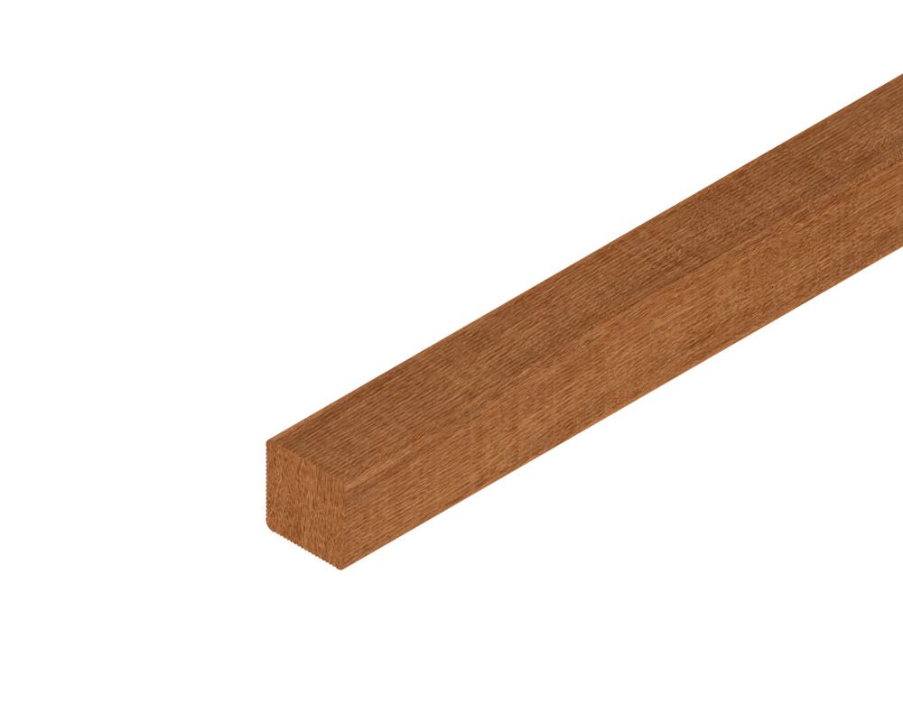 OSMO Terrassen Unterkonstruktion Bangkirai geriffelt 90 x 90 mm