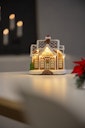 Vorschaubild Konstsmide Weihnachtsbeleuchtung LED Mini Lebkuchenhaus 9 warmweiße Dioden