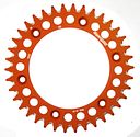 Vorschaubild Supersprox Alu-Kettenrad 520 38Z (Orange)