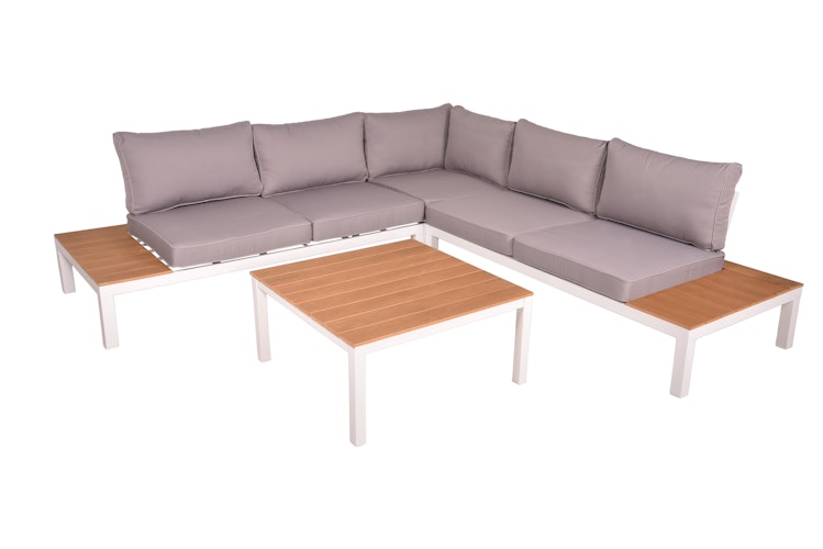 Garden Pleasure Lounge-Set VALENTINA, Aluminium / Nonwood / Kissen 100 % Polyester