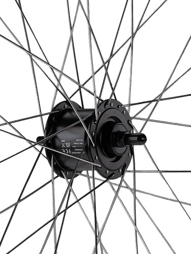 CONTEC Vorderrad Sputnik + Shimano DH-C3000 28 Zoll schwarz,silber