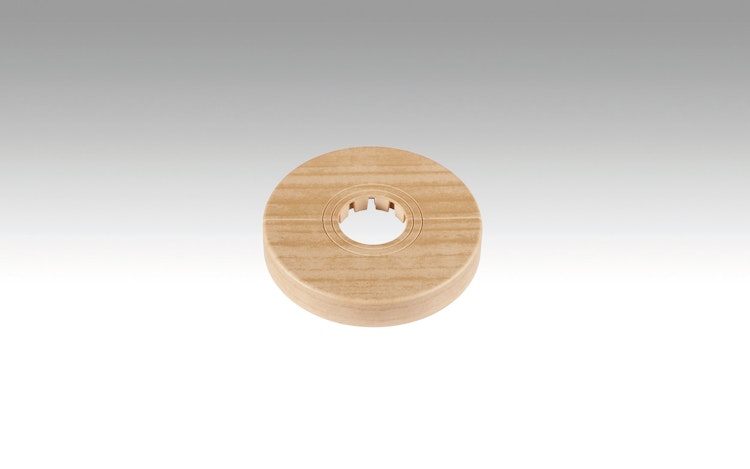 MEISTER Universal-Heizkörperrosette Kunststoff (1 Stk = 1 VPE à 2 Stk)  Eiche hell 2034