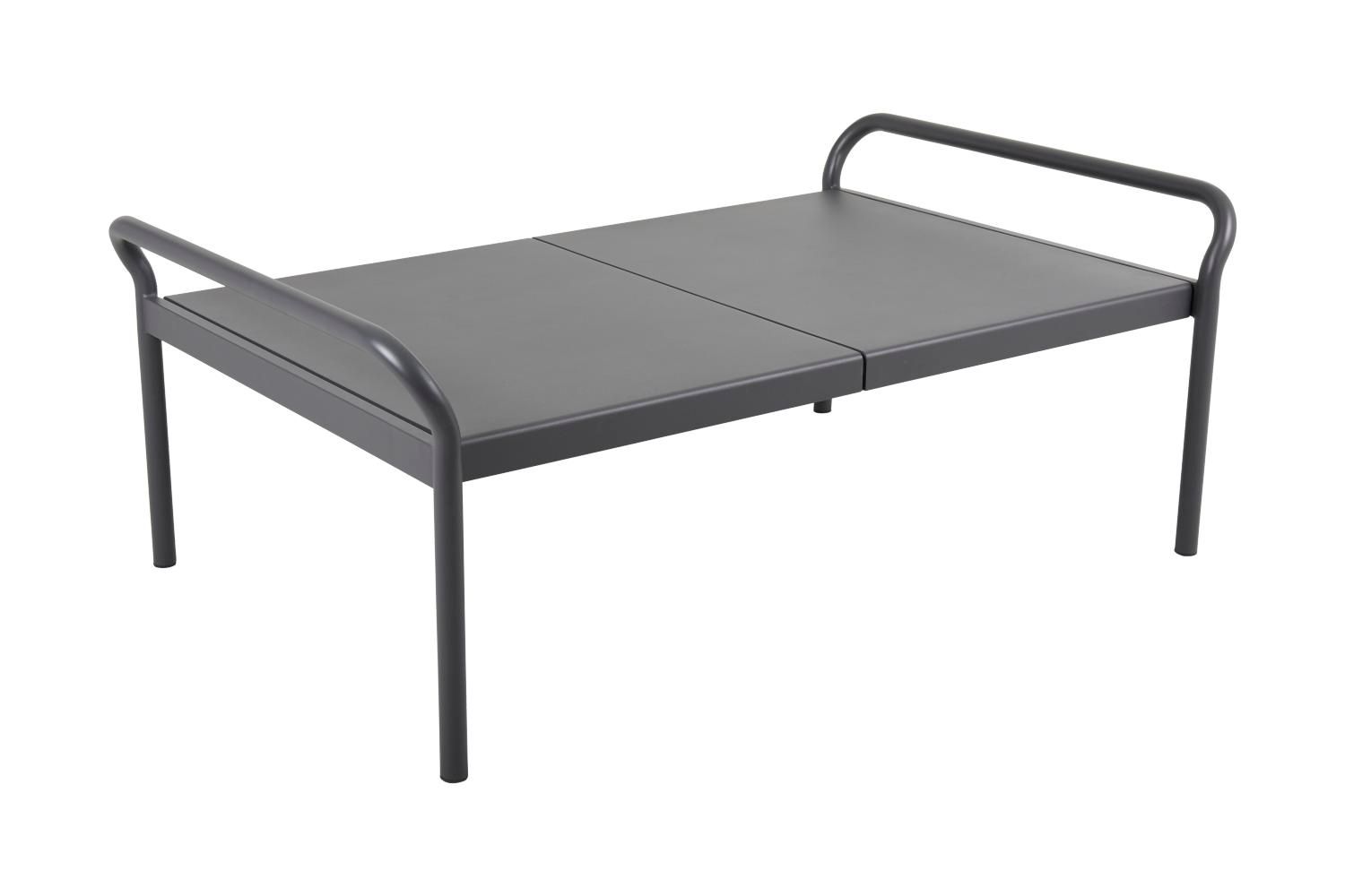 Brafab Kaffeetisch SLING, 135 x 85 x 52 cm, Aluminium Anthrazit - Abverkauf