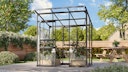Vorschaubild Vitavia Gewächshaus Fokus 3250 inkl. Stahlfundamentrahmen - 2,5 m²