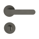 Vorschaubild Griffwerk Türgriff AVUS PIATTA S - Kaschmirgrau, Graphitschwarz