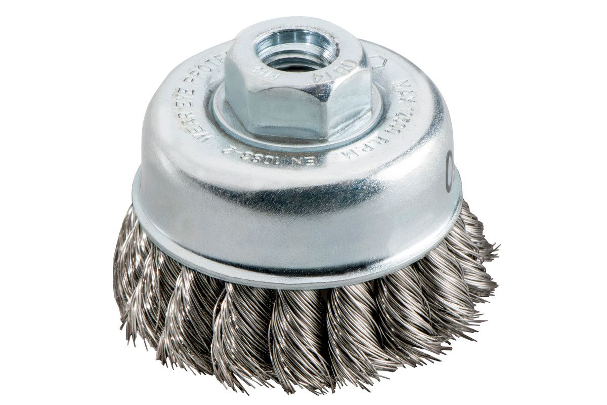 Metabo Topfbürste 65x0,35 mm/ 5/8"EdelstahldrahtgezoptrostfreiDrahtstärke 0,35 mm