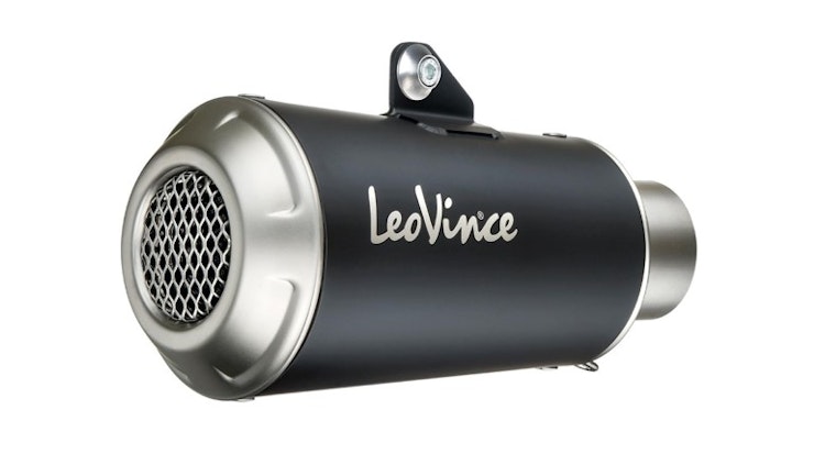 LeoVince 2x SLIP-ON Edelstahl SBK LV-10 Schwarz für TRIUMPH SPEED TRIPLE 1200 RR/RS