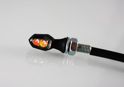 PROTECH Universal LED-Blinker RC-80 Spiegel & Blinker Schwarz für BMW F 900 R,KAWASAKI Ninja 1000 SX,KTM 1290 Super Duke GT