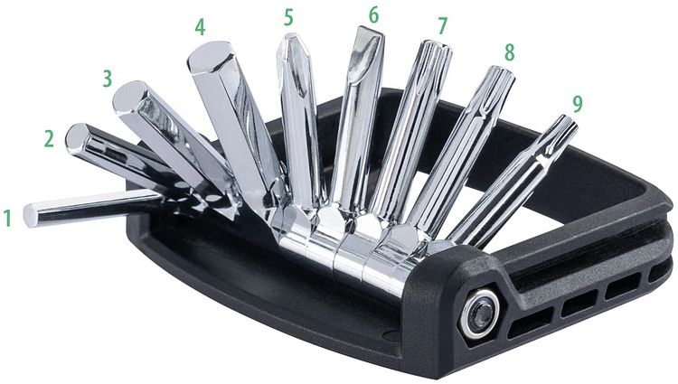 CONTEC Trinkflaschenhalter Space Tool schwarz/grau
