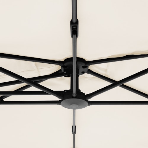 doppler Pendelschirm ACTIVE 240 x 135 Green Edition, Aluminium Anthrazit / 100 % Polyester 180 g/m²