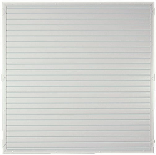 T&J LIGHTLINE Kunststoff Zaunelement 1800 x 1800 mm Weiß