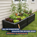 Vorschaubild KHW Hochbeet Demeter XL schmal B 158 x T 44 x H 61 cm - 392 l