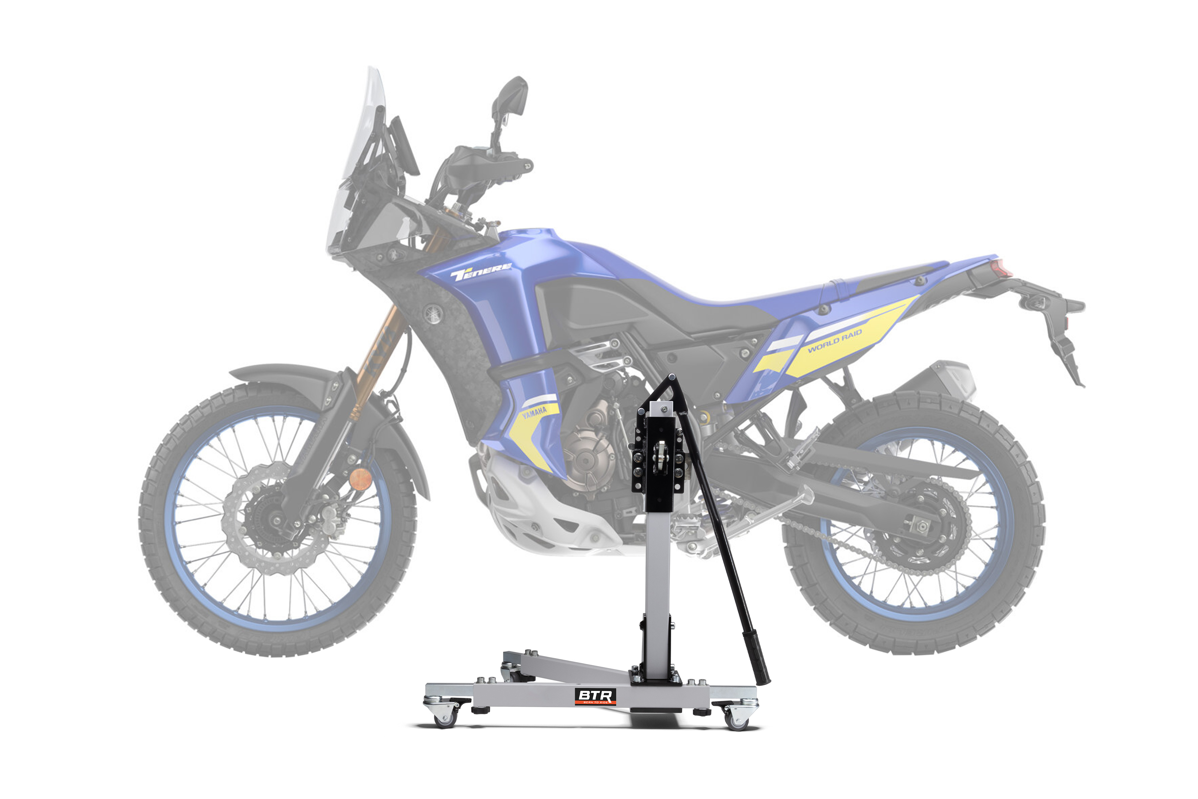 Zentralständer EVOLIFT Für Yamaha Ténéré 700 World Raid - Black Ops Edition