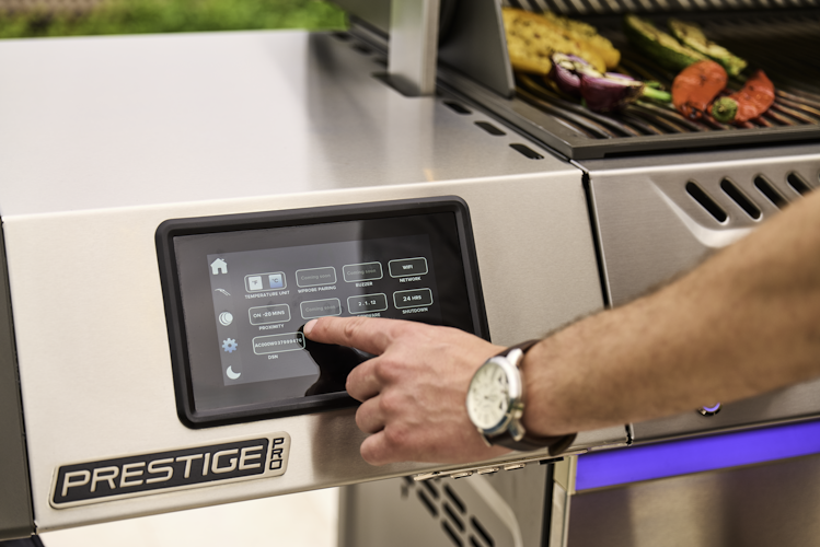 Napoleon Prestige PRO 500, Connected, Edelstahl, inkl. Drehspieß