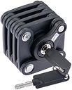 Vorschaubild CONTEC Faltschloss BlockLock 64 cm schwarz