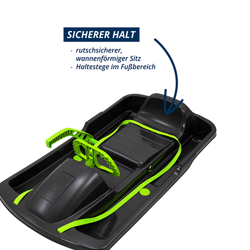 KHW Schlitten Snow Fox - Made in Germany