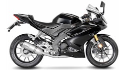 LeoVince Komplettanlage Edelstahl SBK LV ONE EVO für YAMAHA MT-125 / YZF-R125 mit Katalysator
