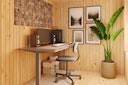 Vorschaubild Karibu Design Gartenhaus Home Office Studio 1 Blackline - 73 mm