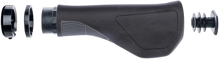 CONTEC Griff MERGE City Ergo 140 mm schwarz/grau