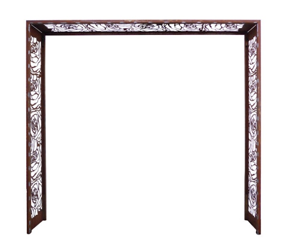 Badeko Rosenbogen „Lienz“ in Edelrostoptik 210 cm breit