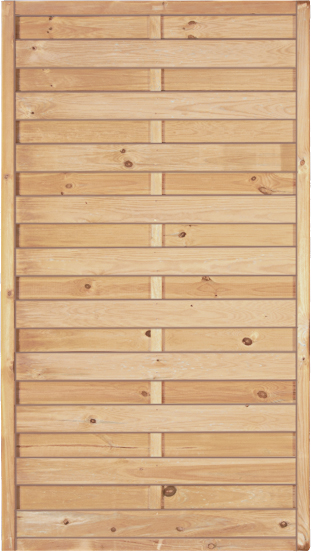 T&J Maxi Massivzaun 100 x 180 cm