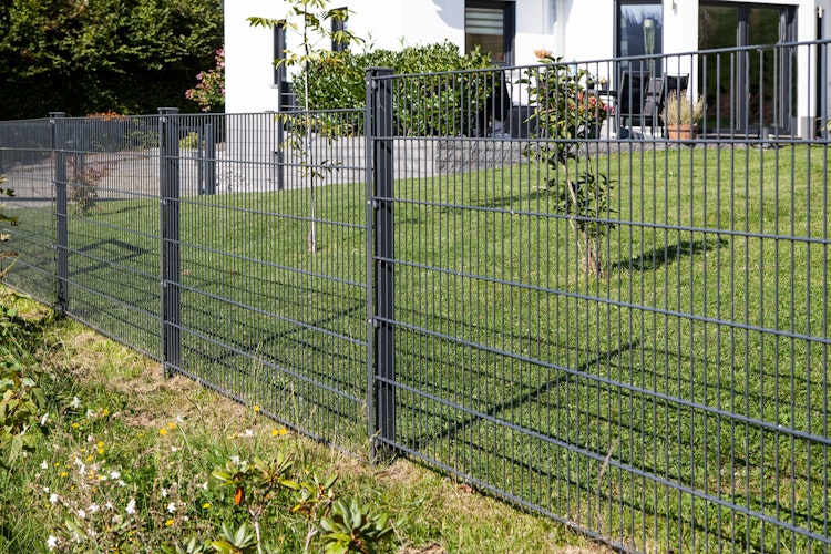 dz Doppelstab-Zaunset MAX 8/6/8 mit Pfosten VAP