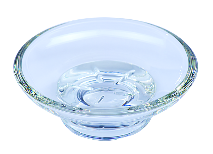 Bravat Schale für Seifenablage Metasoft, transparent