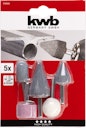 Vorschaubild kwb Schleifstiftsatz 5-tlg SB 510000